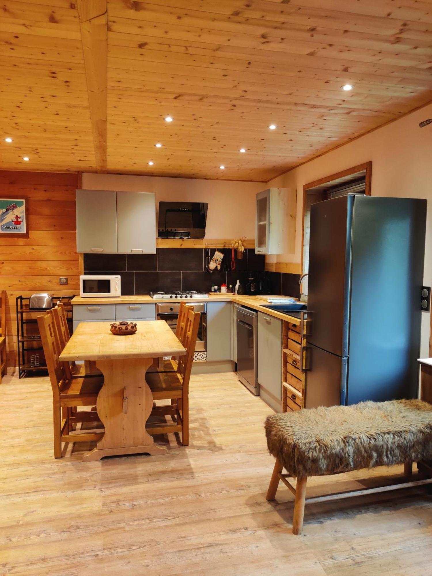 Appartement Montagnard à Val-Cenis 4-6 personnes Lanslebourg-Mont-Cenis Extérieur photo