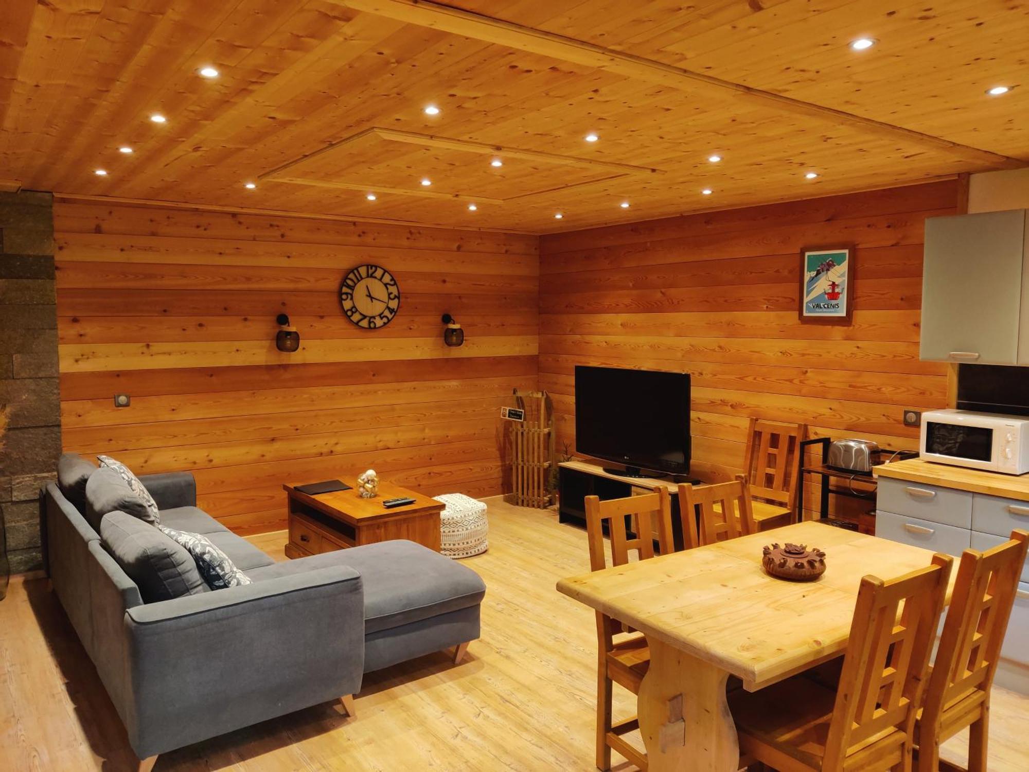 Appartement Montagnard à Val-Cenis 4-6 personnes Lanslebourg-Mont-Cenis Extérieur photo